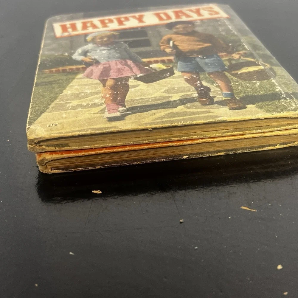 Happy Days & Happy Hours Photos Of Boys And‎ Girls 1937 Rand McNally Vintage Old